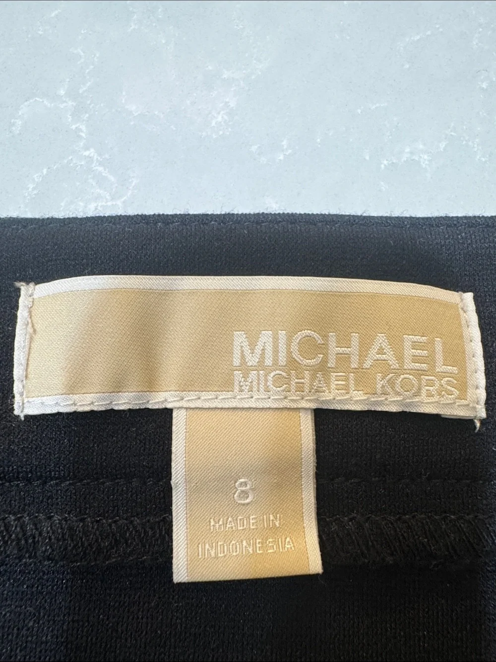 Michael Kors Black Classic Pencil Skirt